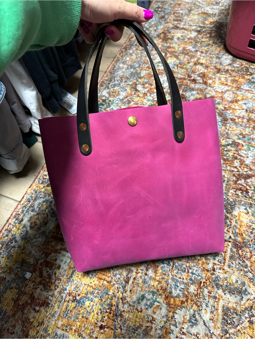 Pink KMM & Co tote